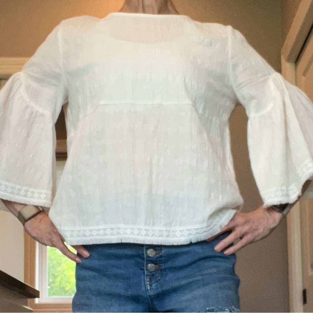 Left Coast Collection from Anthropologie. Dolan sleeves, size small